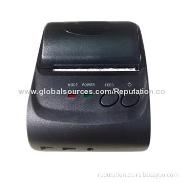 High-quality Bluetooth Thermal Printer with 90mm/Second Print Speed, 1,500mAh Battery Capacity